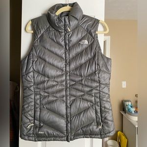 North Face Silver Vest